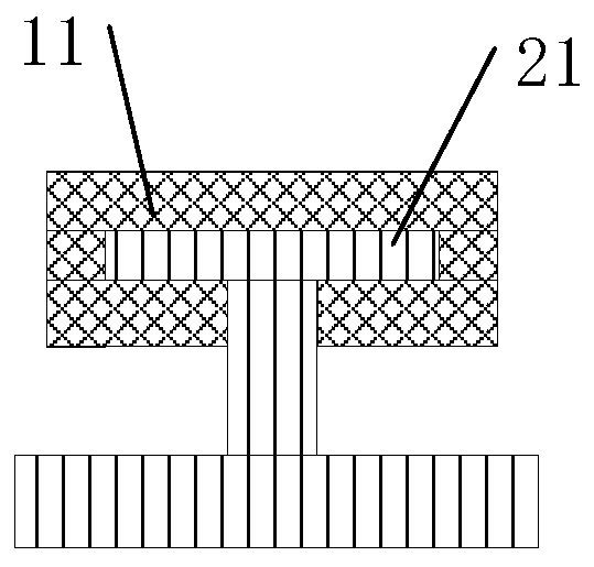 A test transformer with built-in reactive power compensation function and power supply system