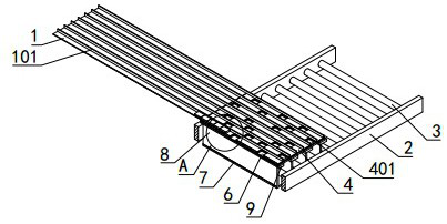 Mosaic placing method