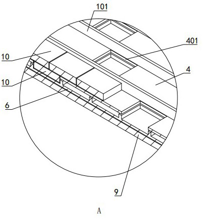 Mosaic placing method