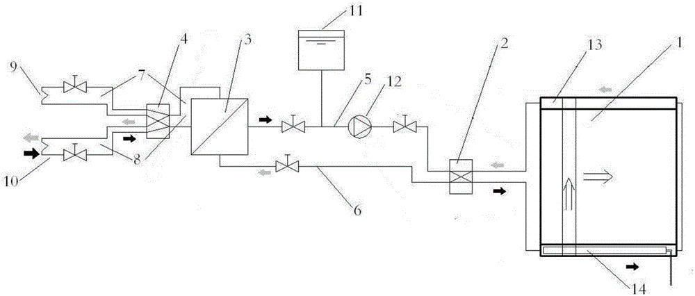 Micro heat pipe array board phase-change heat storage and release method and system