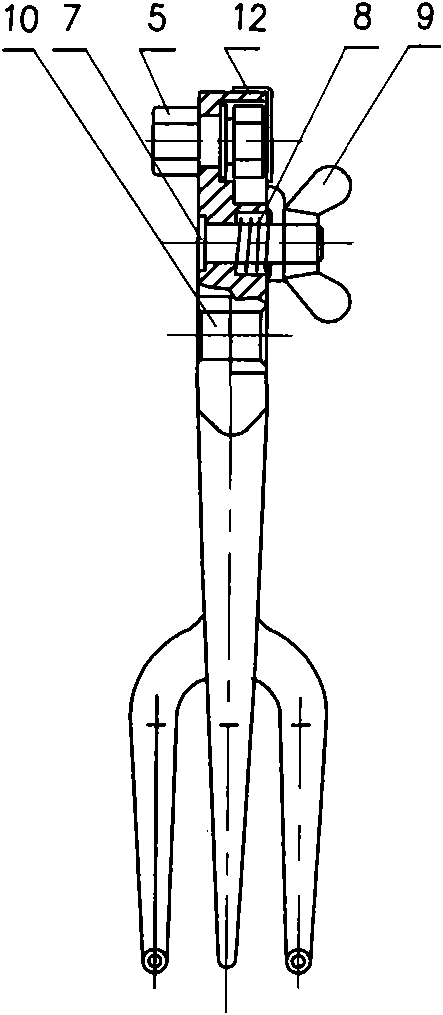 Special tool used by internal and external fixation instrument for orthopaedic medical treatment