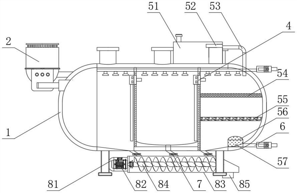 Wastewater collecting device of chemical industry equipment and working method of device