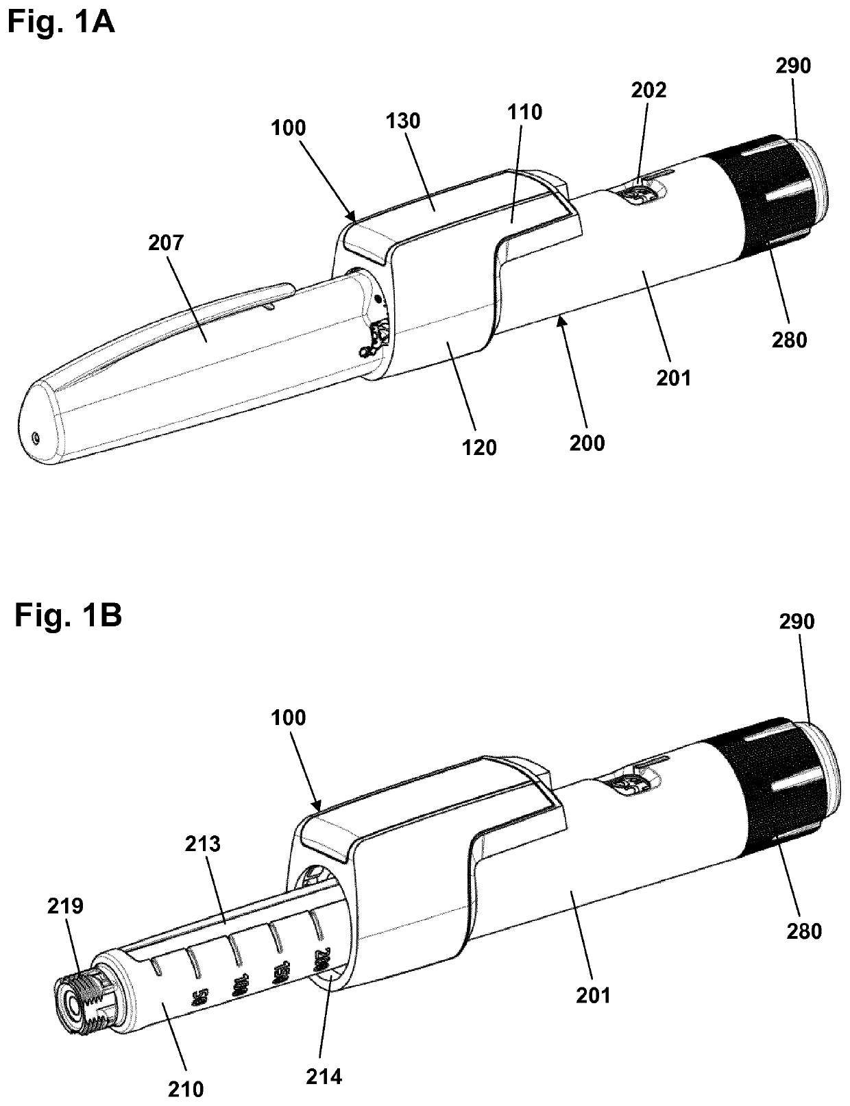 Accessory device with snap feature