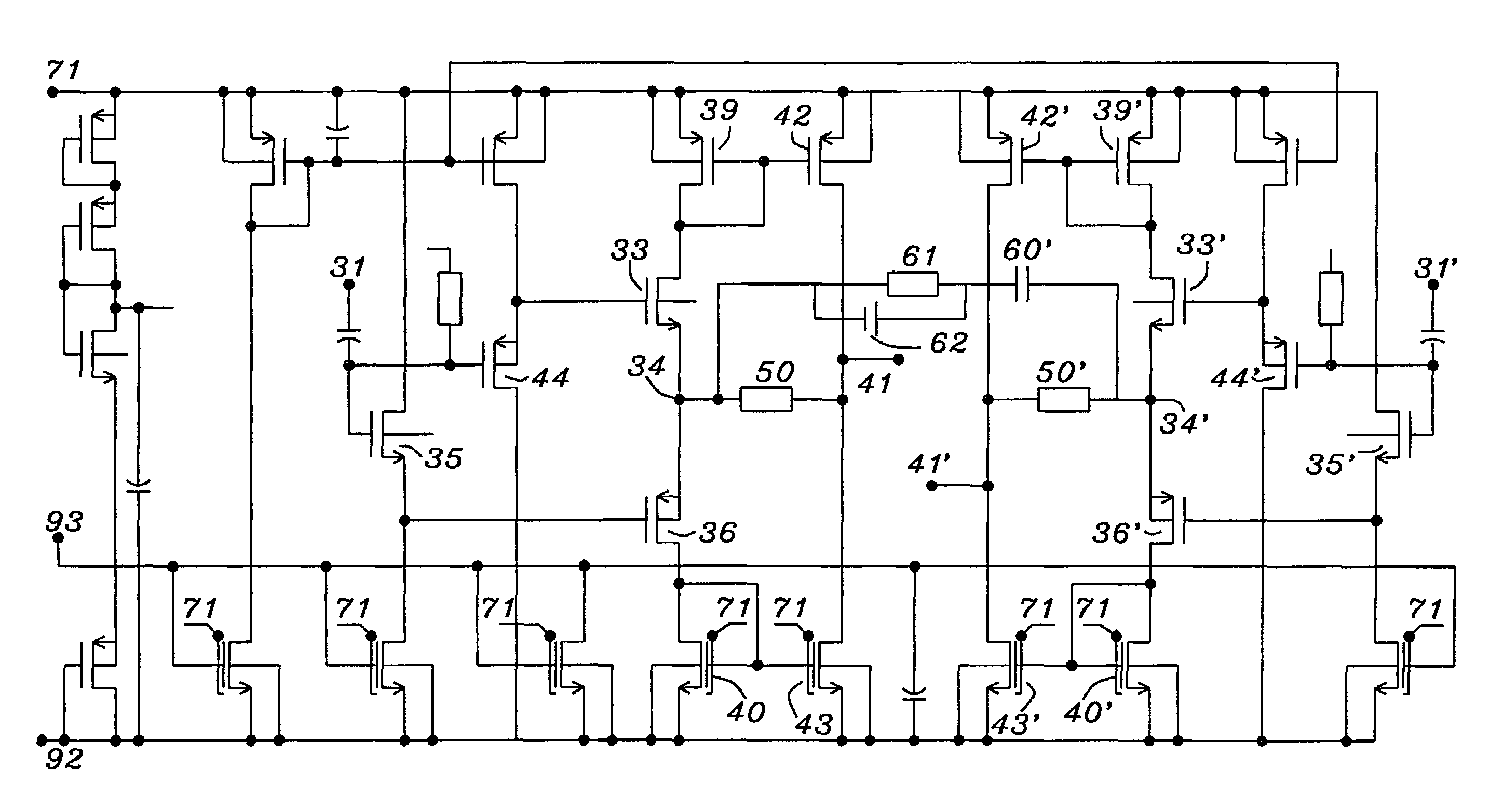 High isolation/high speed buffer amplifier