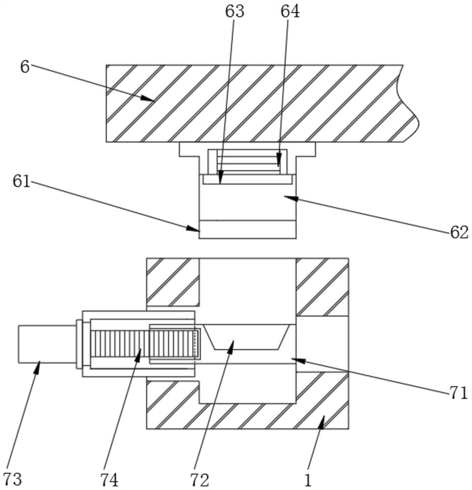 Special forklift arm convenient to mount and fix