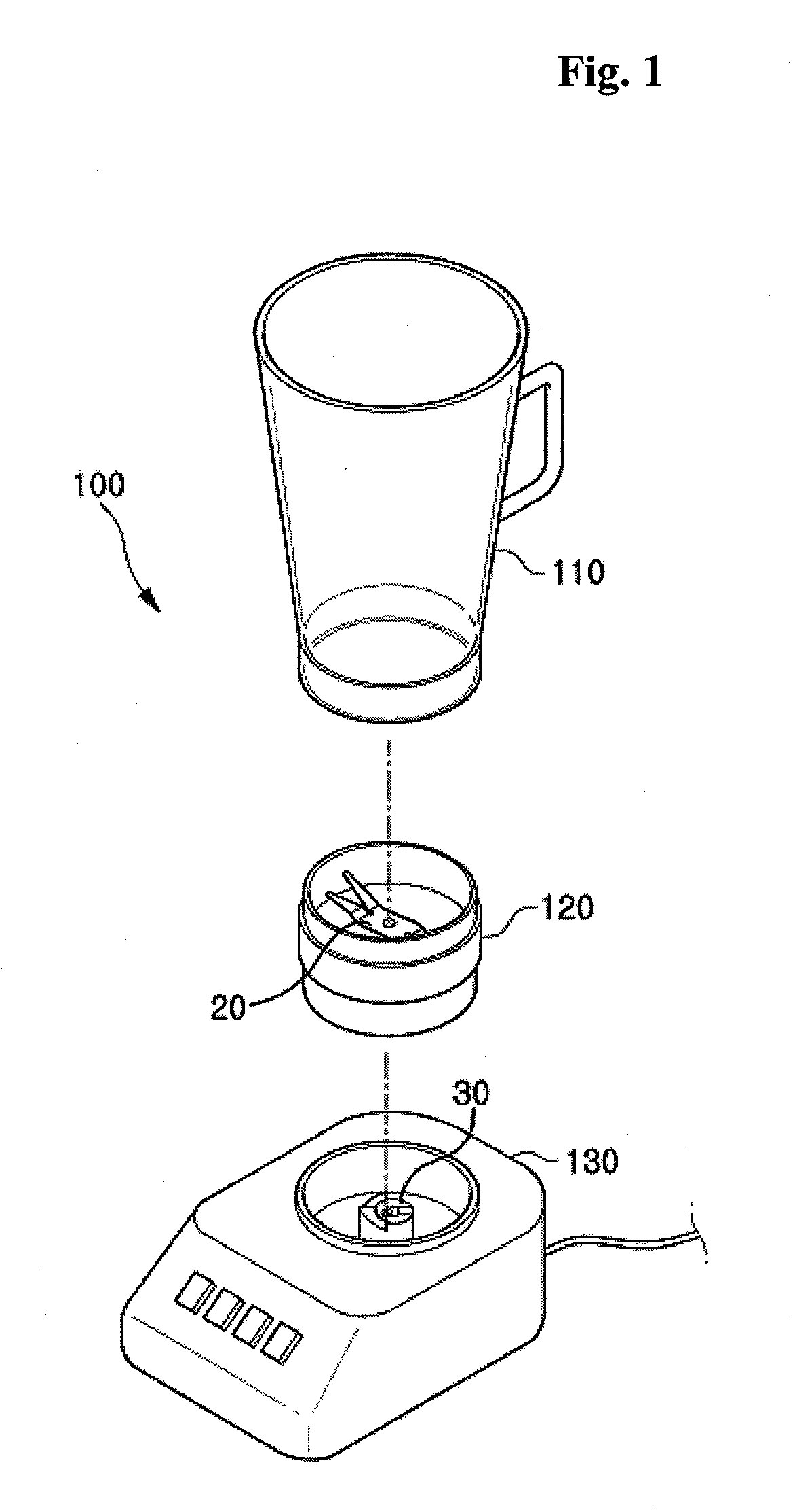 Cooking mixer for supplying silver