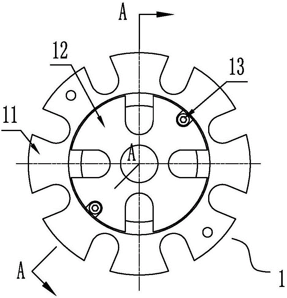 Pressure-dispersion type anchor cable and mounting method thereof