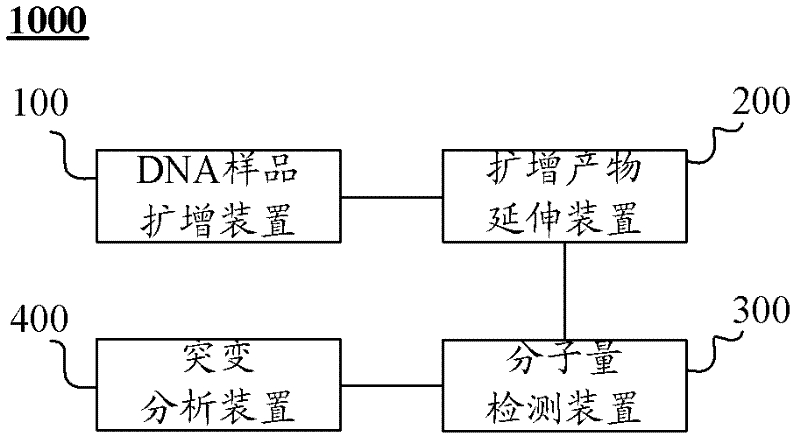 Kit, method and application for detecting mutation of predetermined locus in DNA sample