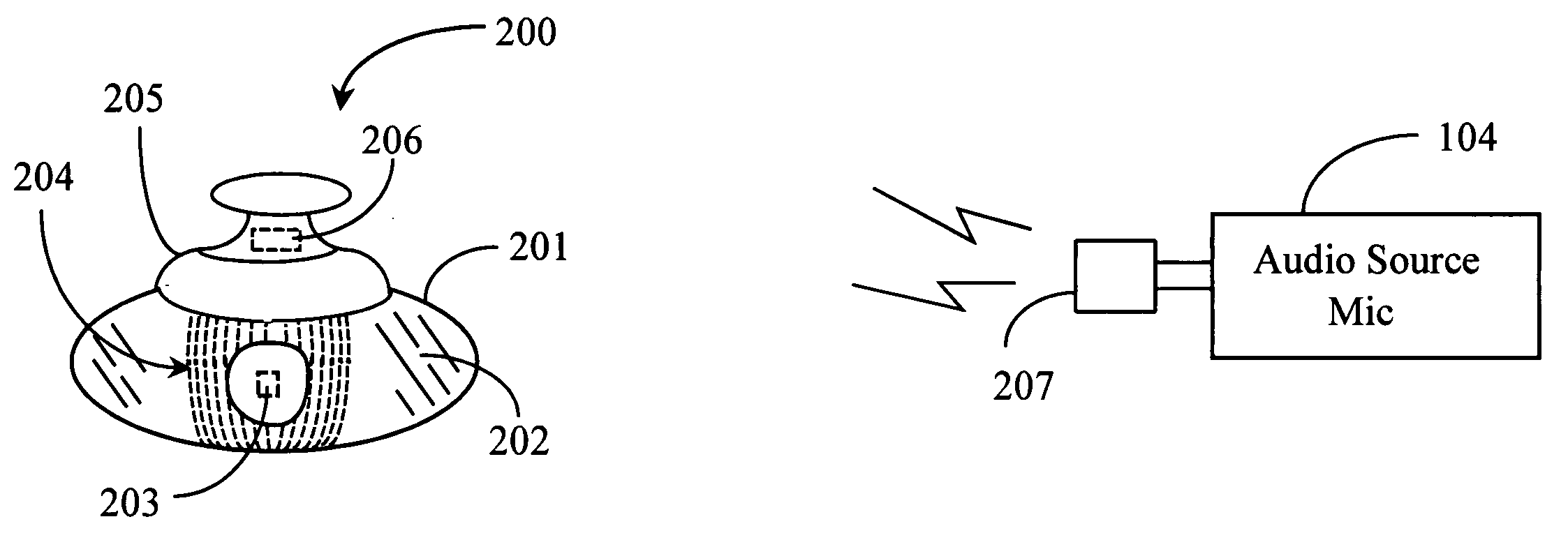 Massage device utilizing an unanchored magnet for primary force generation