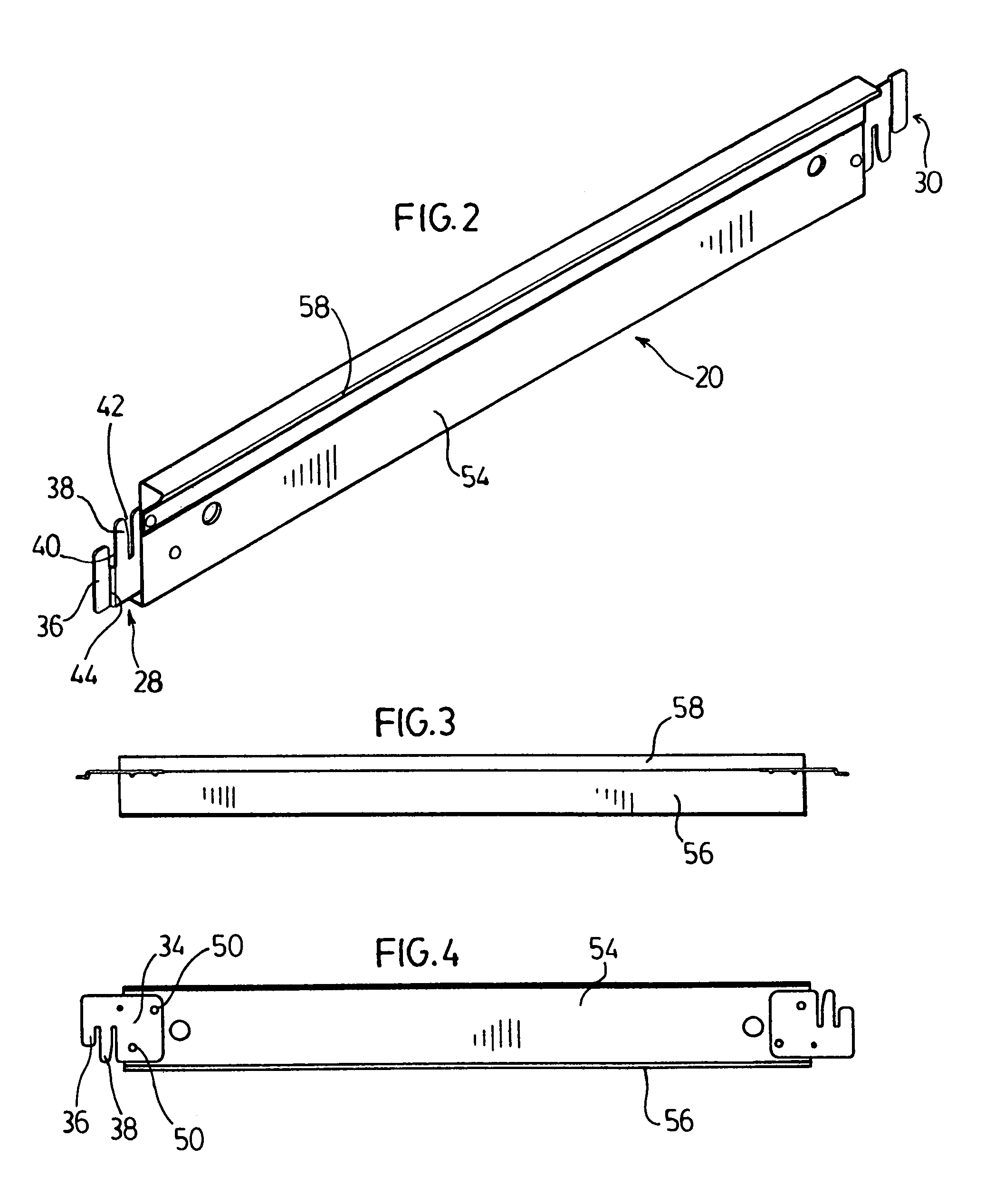 Toeboard system for scaffolding