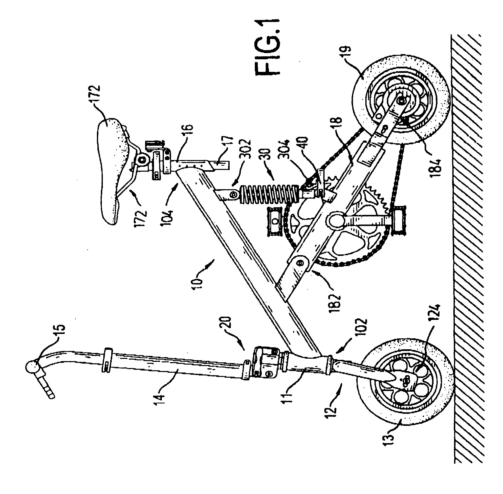 Foldable bicycle