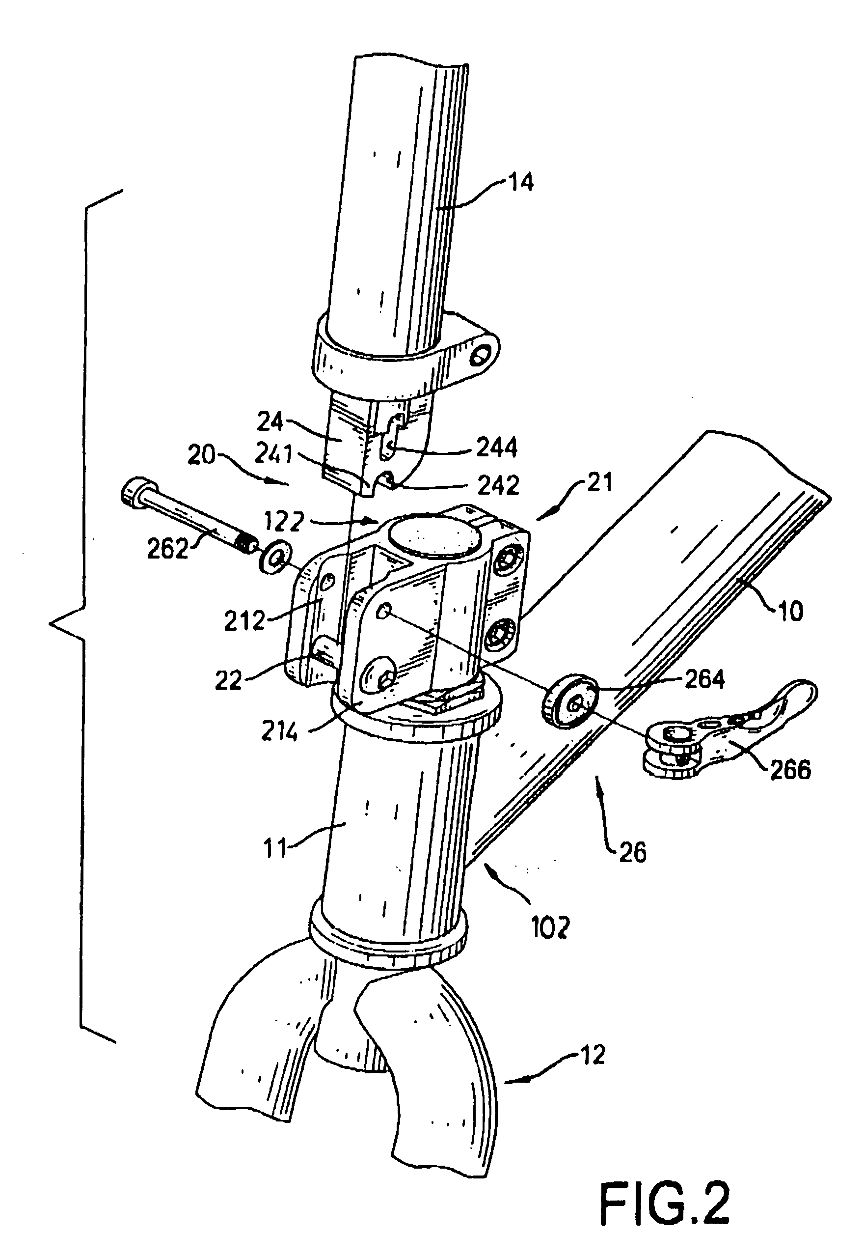 Foldable bicycle