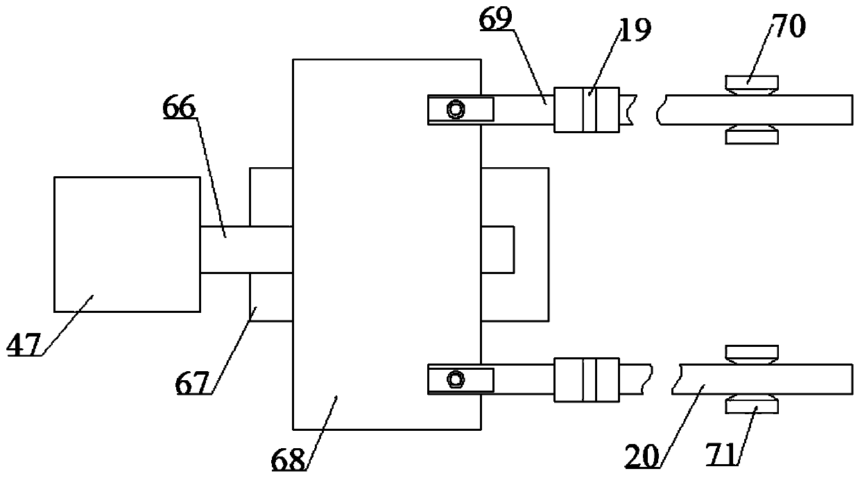 Double-row multi-head copper foil winding device