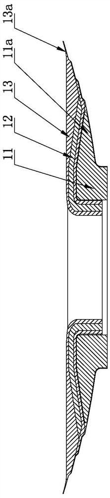 Manufacturing method of all-composite case of rocket engine