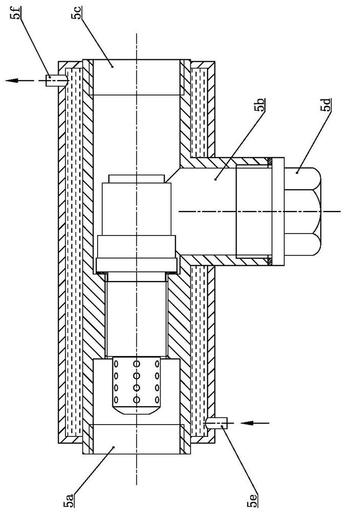 Gas production device of high-gas-content well