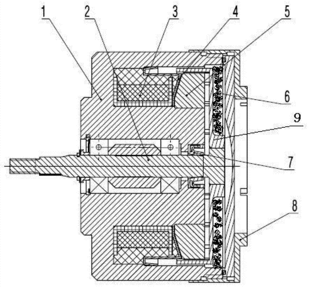 An electromagnetic damper