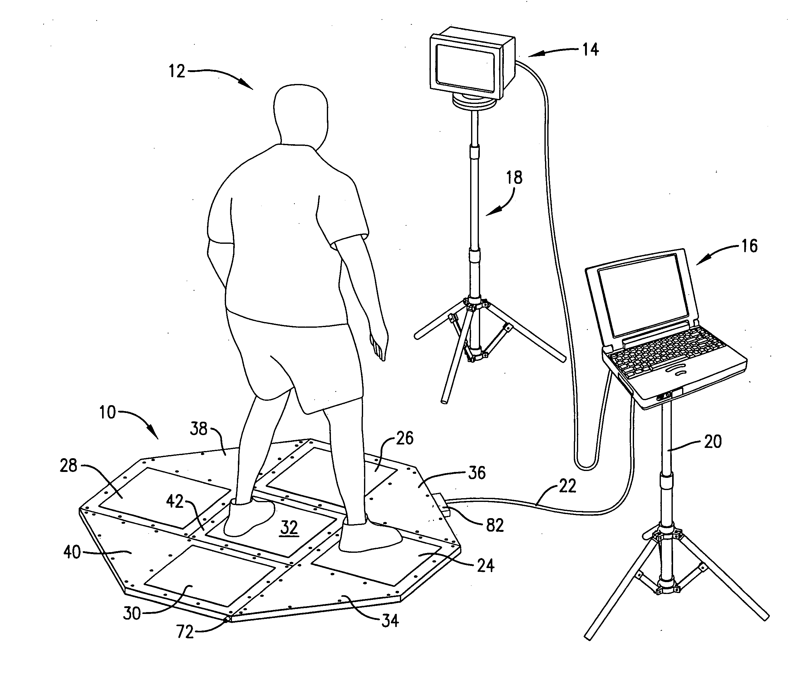 Method and apparatus for oculomotor performance testing