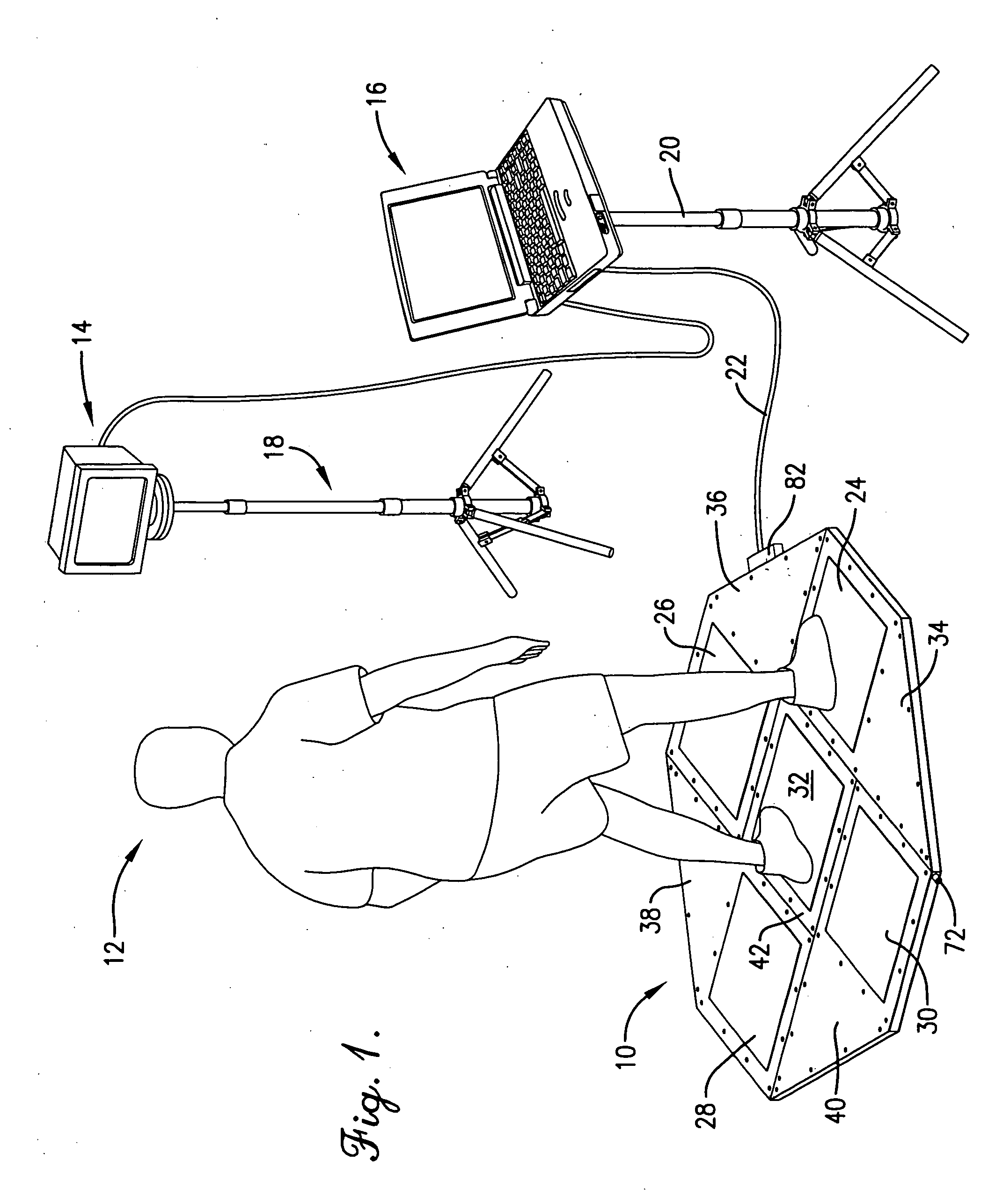 Method and apparatus for oculomotor performance testing