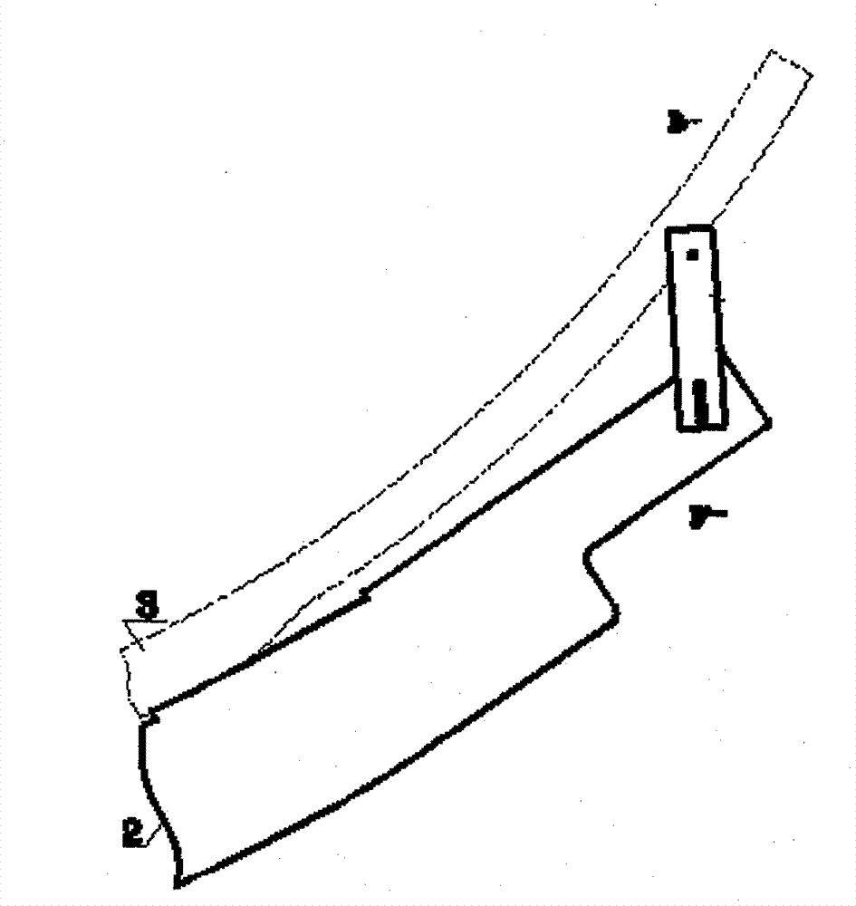 Simple flexible positioning method for continuous external surface of workpiece