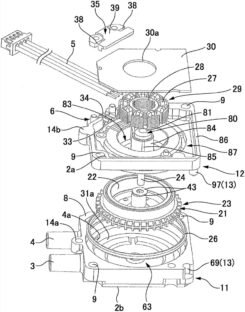 Cascade pump device