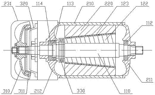 Conical Rotor DC Permanent Magnet Brake Motor