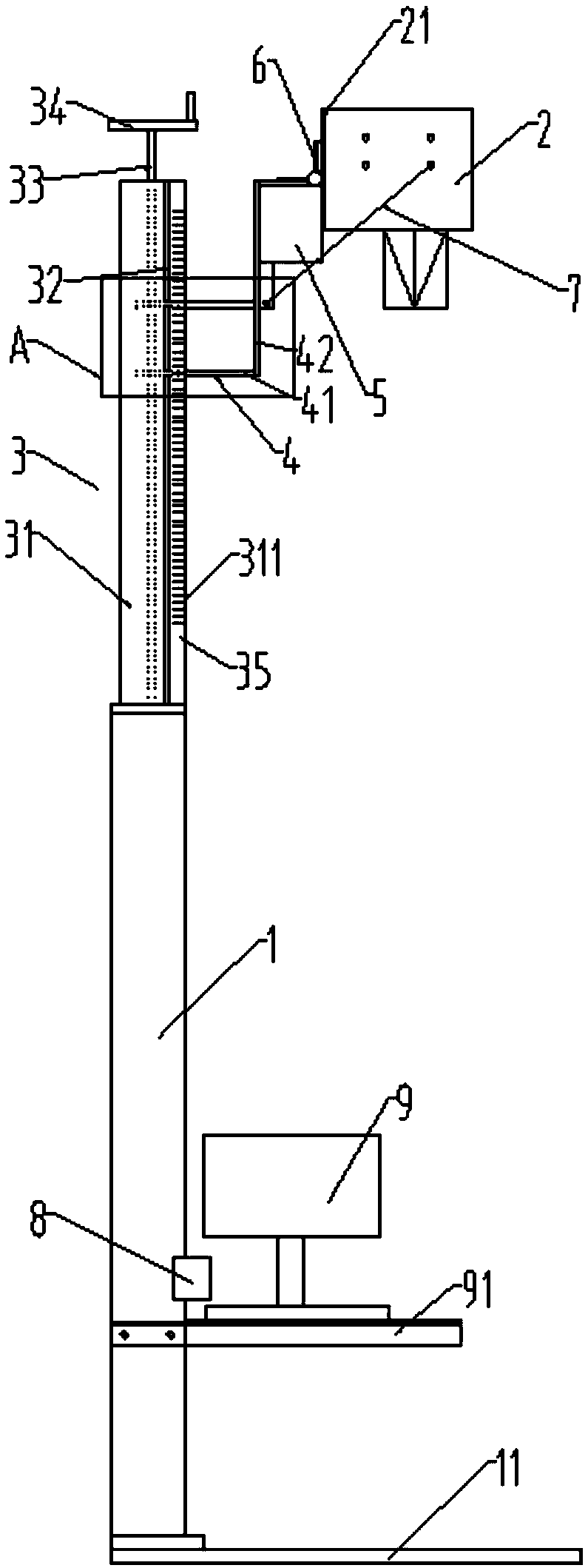 Automatic marking machine for truck and passenger car wheels