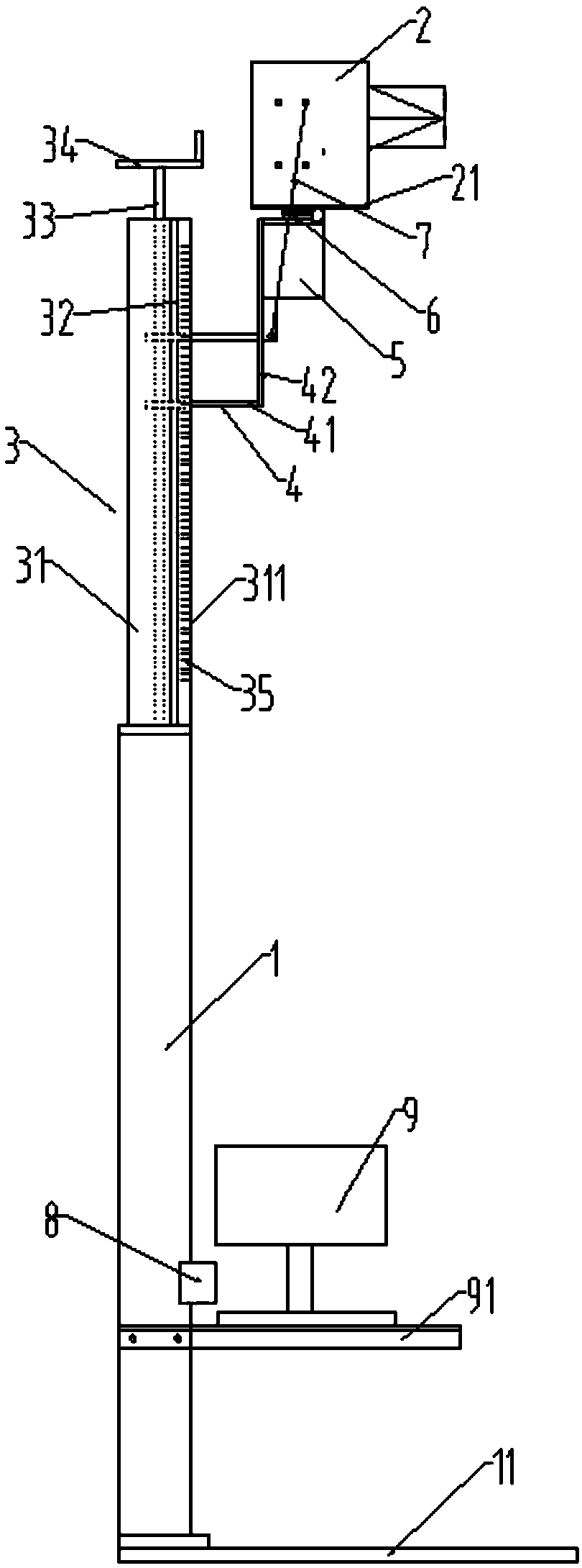 Automatic marking machine for truck and passenger car wheels