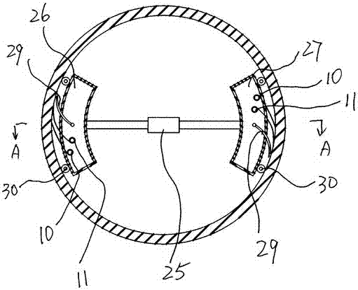 A fiberglass chimney assembly butt joint winding device