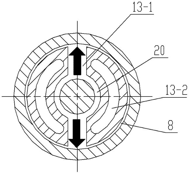 Safety valve in pipe