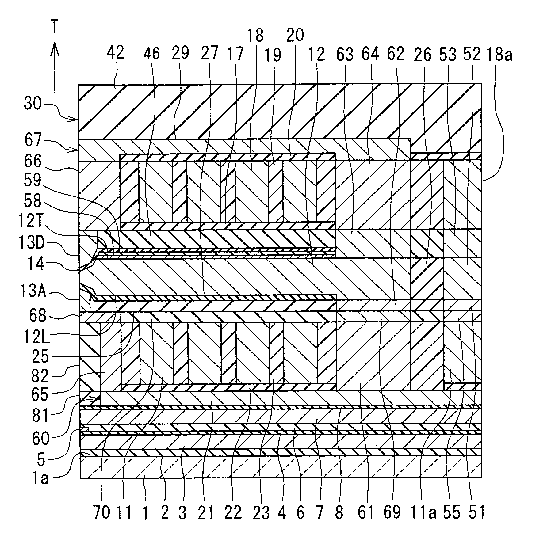 Magnetic head for perpendicular magnetic recording with shield around main pole