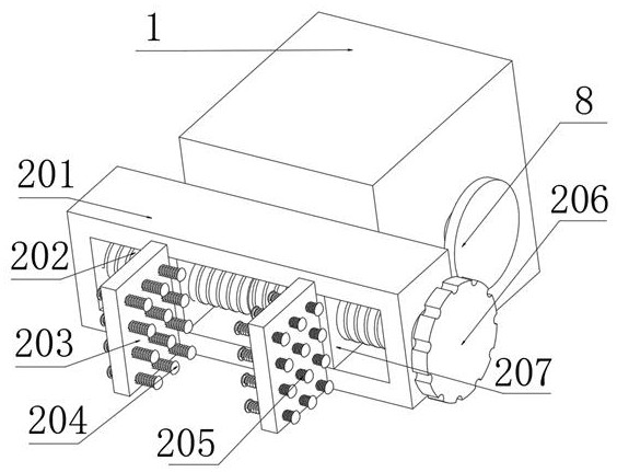 Steel structure building welding main beam monitoring device