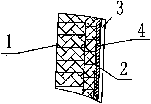 Masonry method of permanent ladle layer by using magnesia carbon bricks