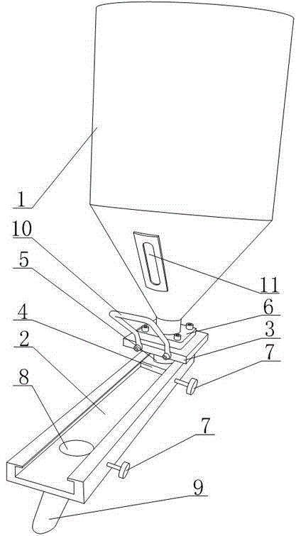 Application method of residual material observation plastic extruding machine