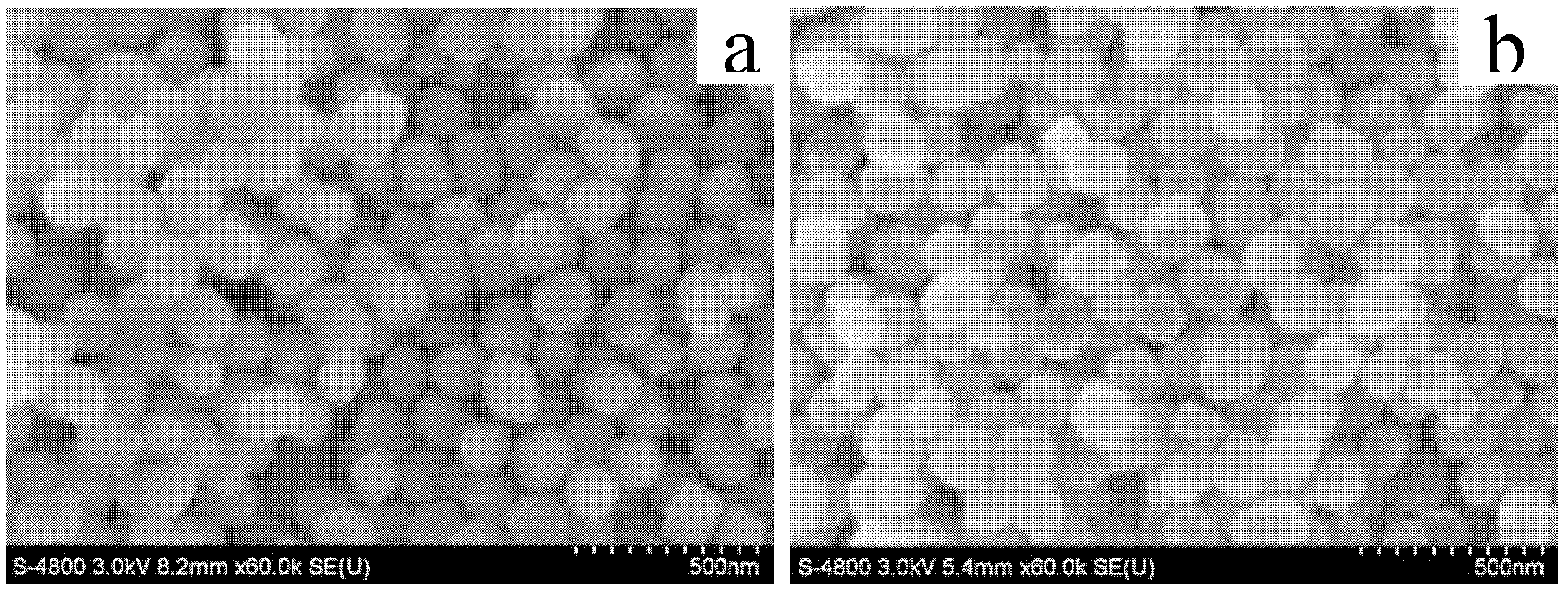 Method for preparing hollow zeolite socony mobil-5 (ZSM-5) nanometer zeolite