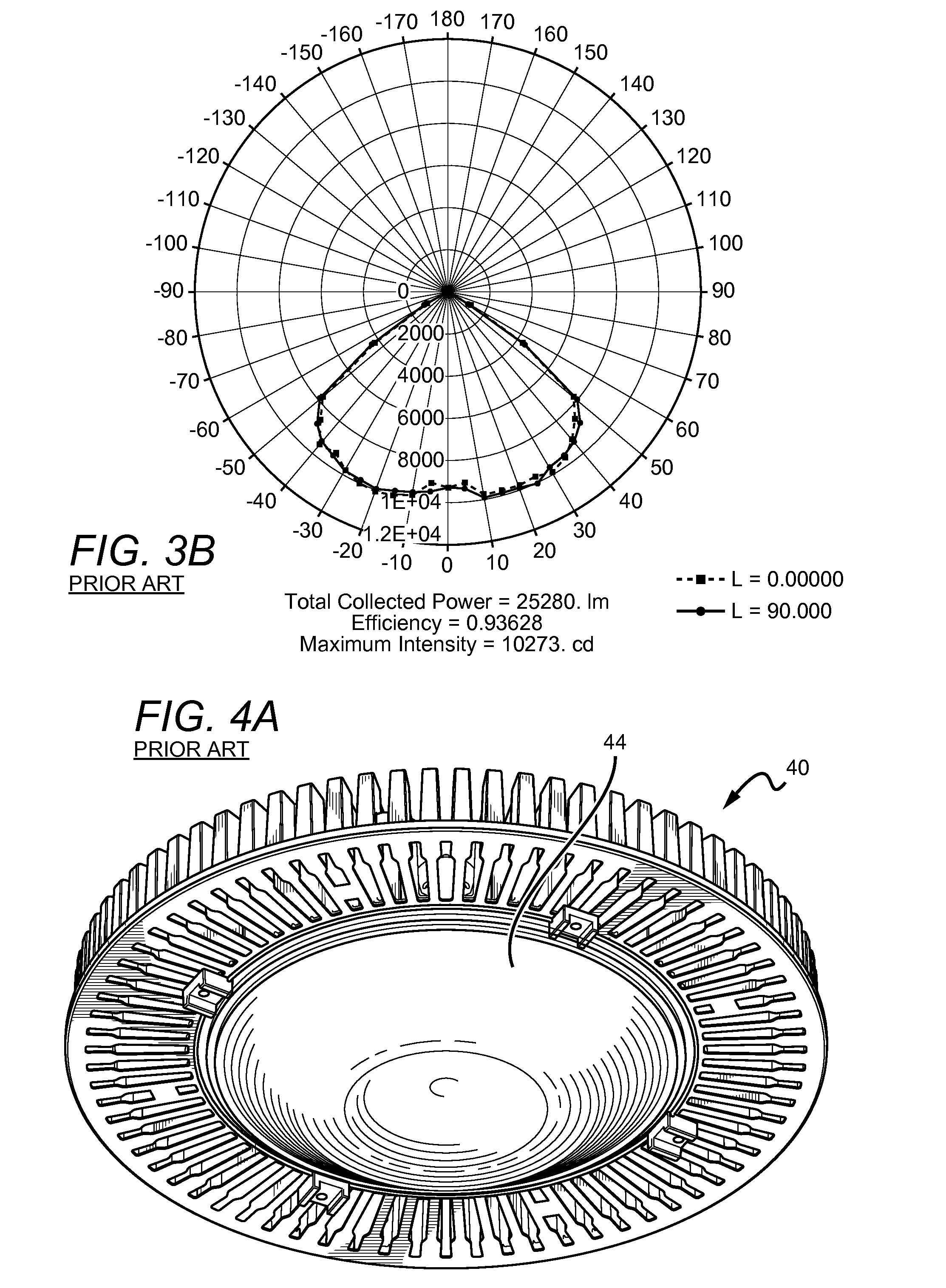 Lighting fixture with reflector and template PCB