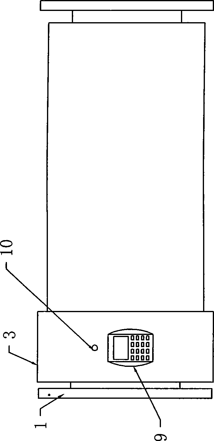 Multi-magnetic field constant temperature energy-saving electromagnetic de-waxing apparatus for oilfield