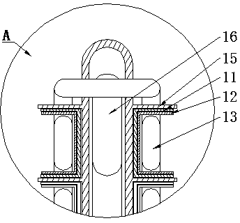 Air conditioner waste heat and waste energy power generation device