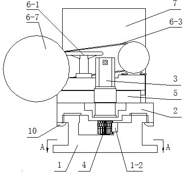 Special cement sleeve online machining device