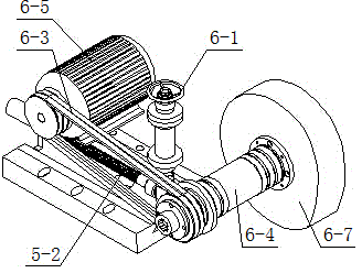 Special cement sleeve online machining device