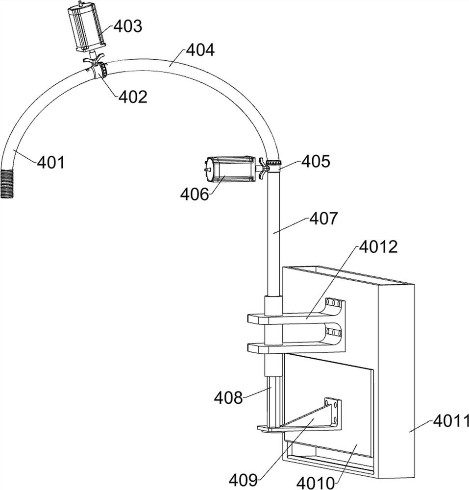 Macromolecular viscose adding device for air pressure type road waterproofing treatment