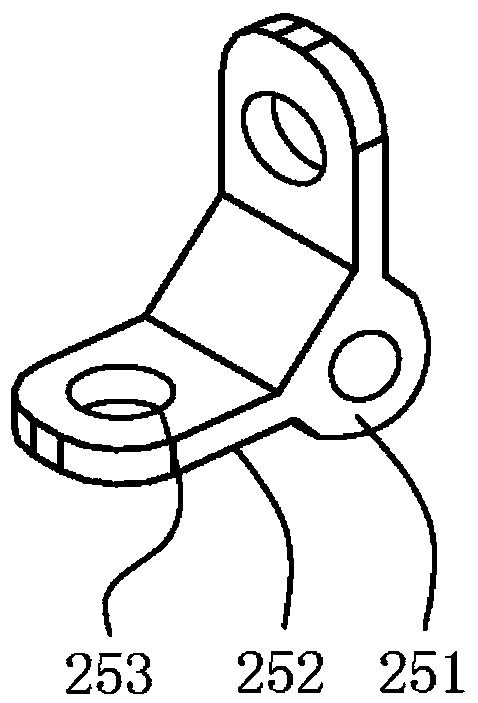 Linkage compressing mechanism