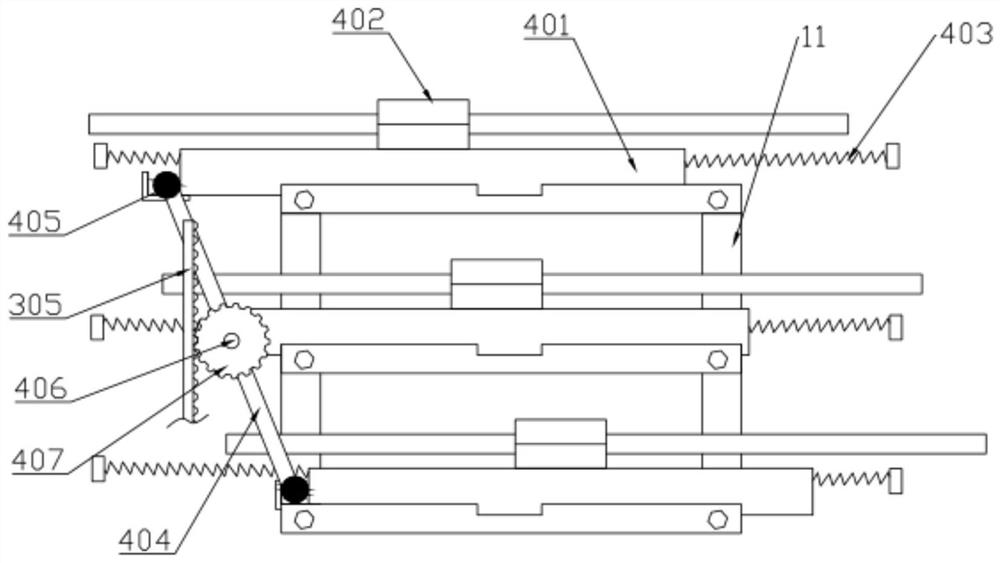 A device for automatically arranging network optical cables based on big data