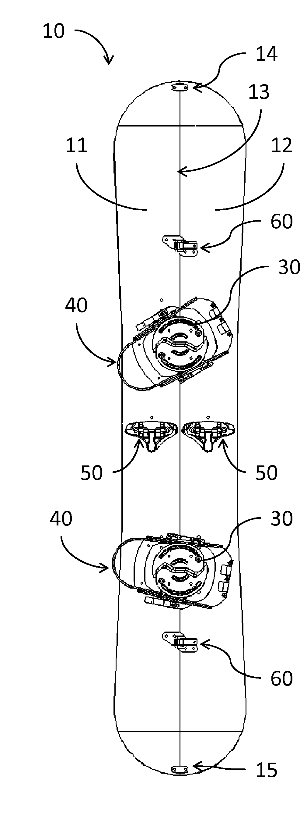 Splitboard binding apparatus