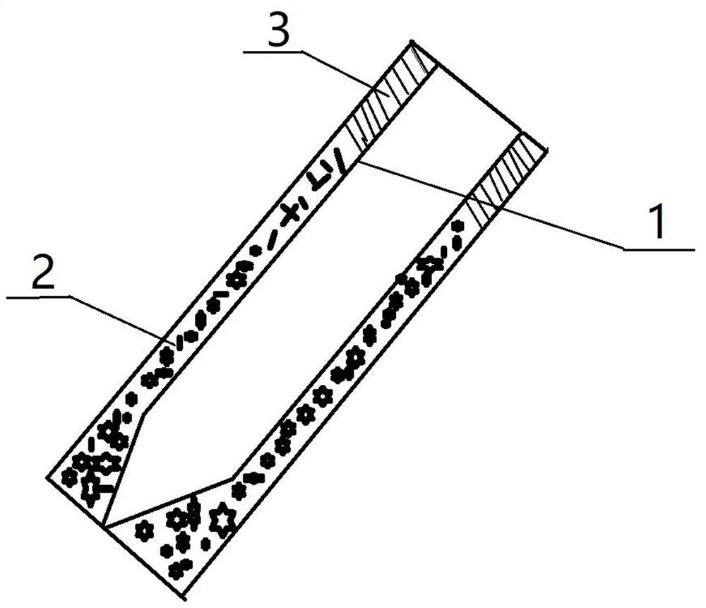 Precipitation inclined shaft in deep foundation pit and construction method of precipitation inclined shaft