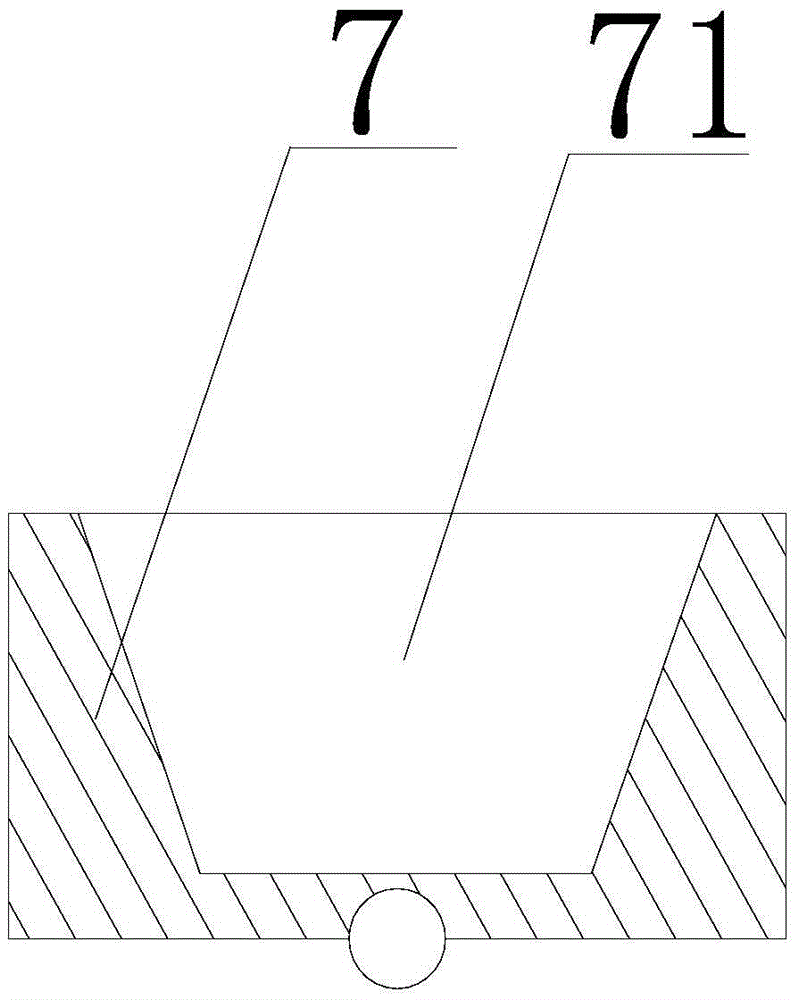 Use method of feed transmission mechanism for semi-finished aluminum ingots