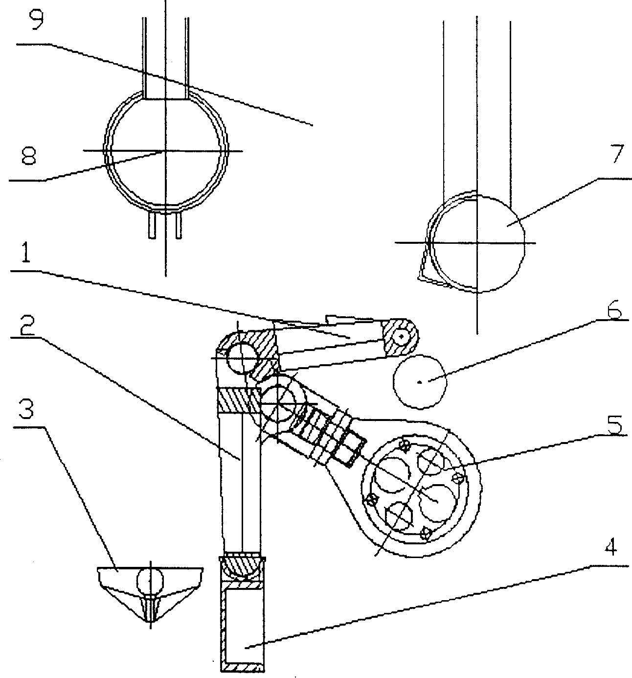 Oscillating mechanical fire grate used for lamellated decoupling burning furnace