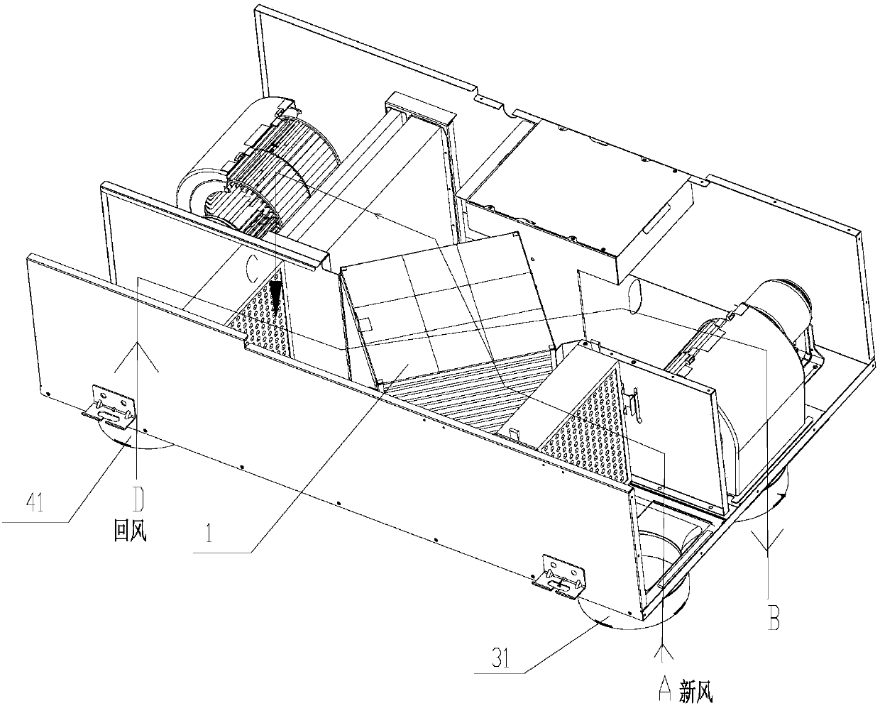 Fresh air ventilator and control method thereof