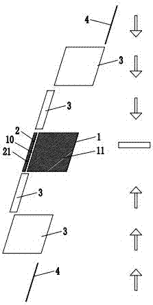 Manufacturing method of adhesive type photo album inside pages