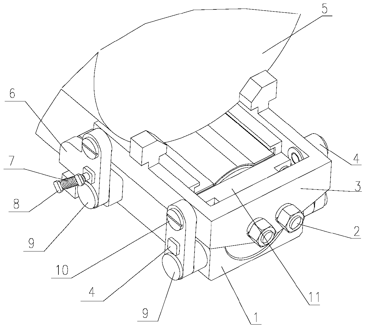 Missile fixing mechanism