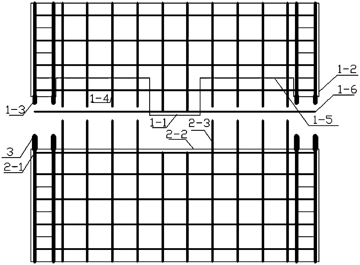 Assembled type shear wall upper-layer and lower-layer combined connection structure